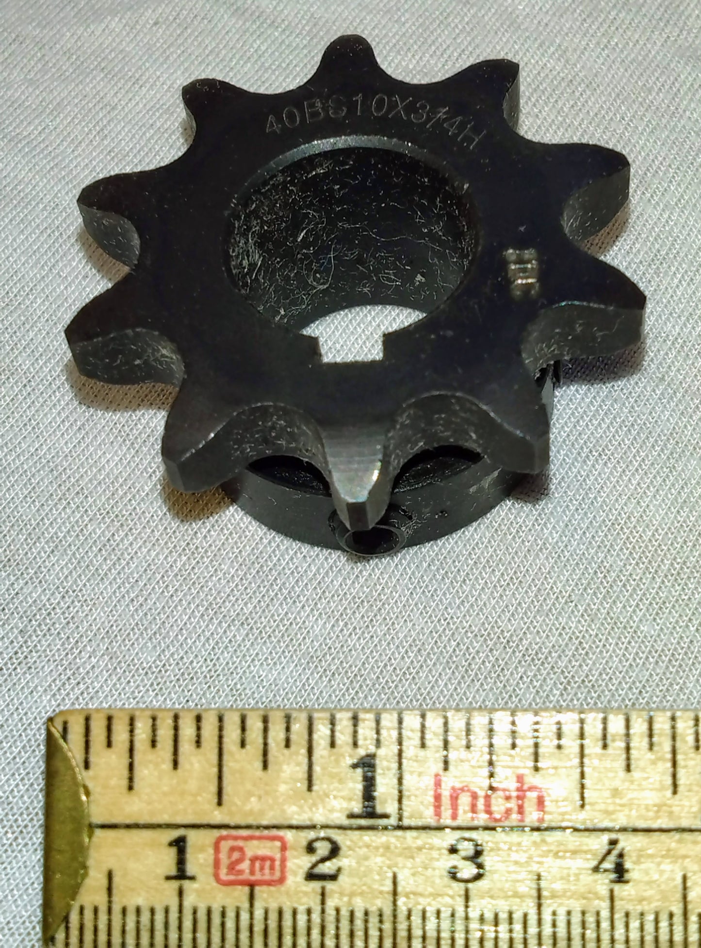 575-SHA: Tannhjul, #40, 10T x 3/4" boring