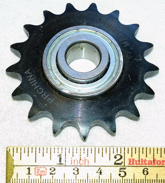 575-SHA: Tannhjul, #40, 17T x 5/8" boring