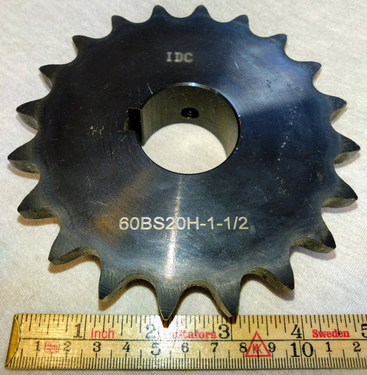 5200-Diesel: Tannhjul, #60, 20T x 1 1/2" boring